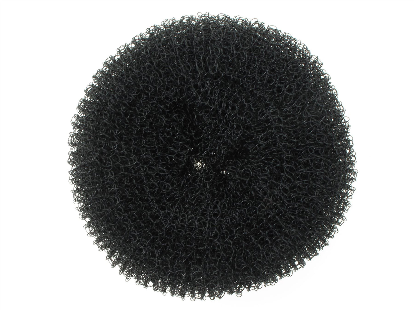 7cm Black Bun Shaper Small Hair Ring Donut Ballerina Ballet Dance Gym