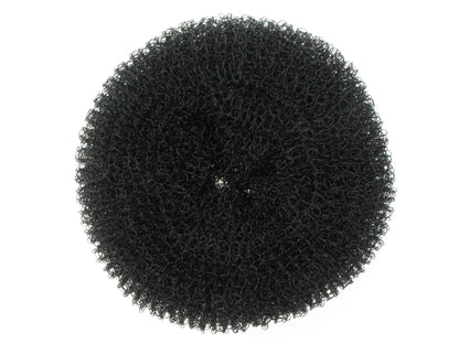 7cm Black Bun Shaper Small Hair Ring Donut Ballerina Ballet Dance Gym