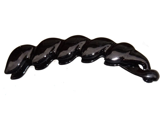 Black Twist Banana Hair Clip Hair Slide Hair Grip
