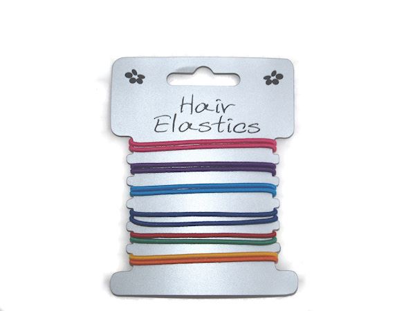 Thin Hair Elastics - Brights