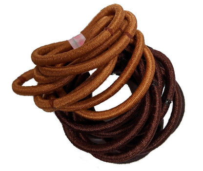 Small Brown Snag-Free Elastics