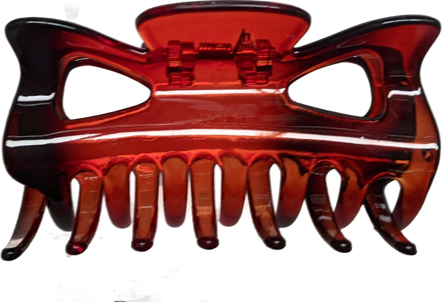 9cm Tort Brown Plastic Hair Claw Clip Clamp Jaw Clip