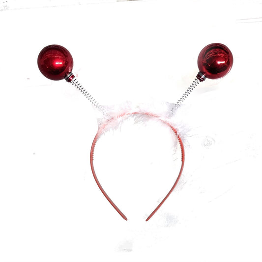 Red Christmas Novelty Xmas Headband Alice Hair Band Party Deeley Boppers