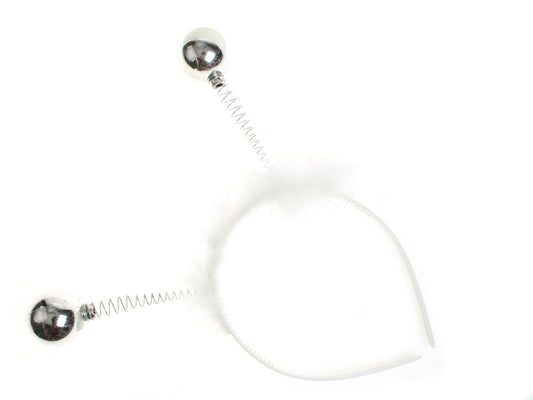 Silver Christmas Novelty Xmas Headband Hair Band Party Deeley Boppers