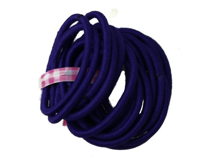 Small Purple Snag-Free Thin Hair Bobbles Hair Elastics Hair Bands