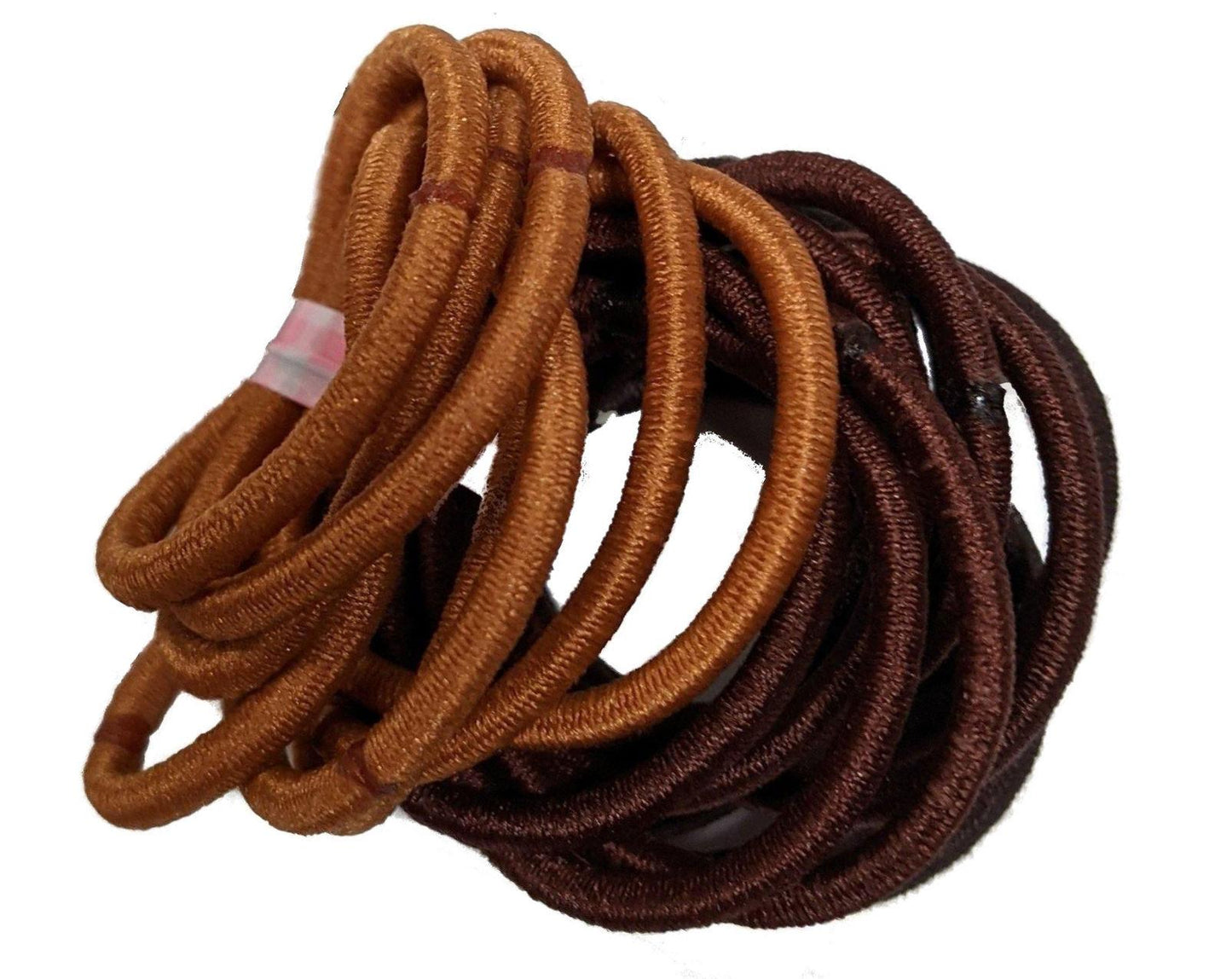 Small Brown Snag-Free Elastics