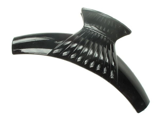 10cm Slim Narrow Black Plastic Hair Claw Clip Clamp Jaw Clip Hair