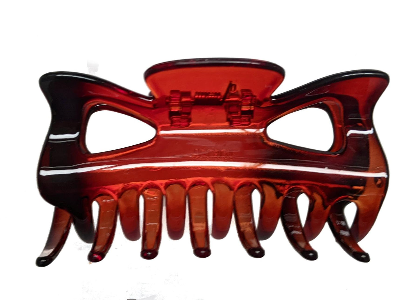 9cm Tort Brown Plastic Hair Claw Clip Clamp Jaw Clip