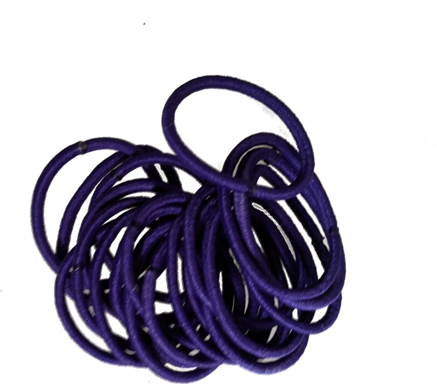 Small Purple Snag-Free Thin Hair Bobbles Hair Elastics Hair Bands