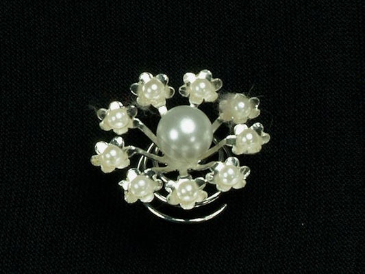 Pearl Daisies Hair Coil