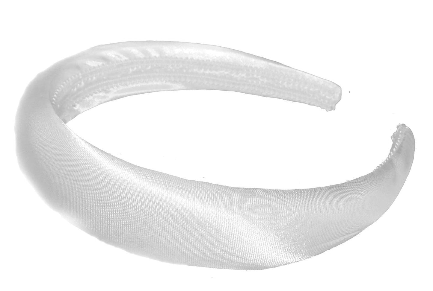 Ivory Padded Satin Hair Band