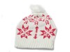 Winter Helga Knitted Beanie Hat - Winter White