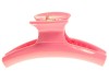 Candy Pink Curved Hair Claw Clip