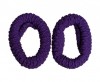 Large Purple Knit Endless Snag Free Hair Bobbles