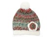 Winter Chunky Knit Nina Hat - Pink Mix