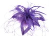 Purple Star Flower Fascinator