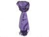 Purple Zoe Striped Fashion Scarf