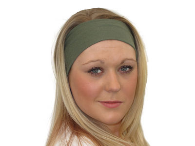 Olive Green Wide Headband