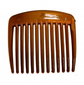 Small Tort Brown Side Hair Comb
