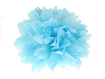 Blue Flower Claw Clip Clamp