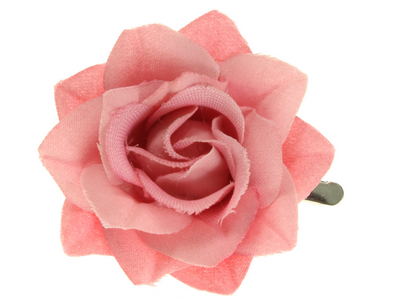 Dusky Pink Small Rose Beak Hair Clip