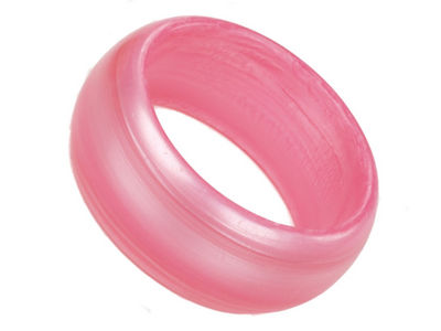Wide Pink Bangle