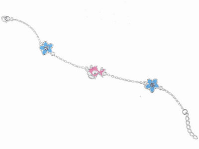 Punky Fish Flower Bracelet