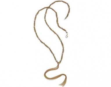 Golden Tassel Necklace