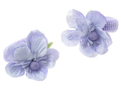Lilac Fabric Flower Ponios