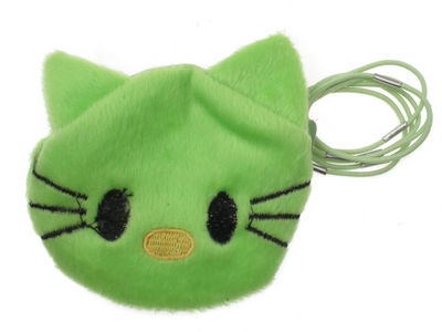 Green Kitten Purse