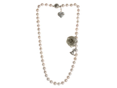 Ivory Pearl Single Strand Necklace