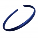 1cm Royal Blue Satin Headband