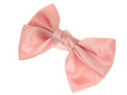 Pink Bow  Barrette Hair Clip