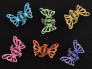 Bright Butterfly Claw Clips