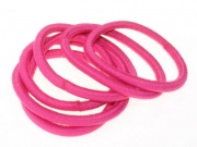Fuchsia Pink Snag-Free Elastics
