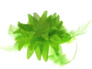 Green Flower Hair Ponytailer/Corsage