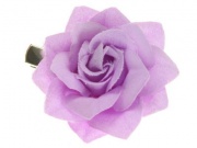 Lilac Small Rose Beak Hair Clip