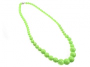 Lime Graduated Necklace