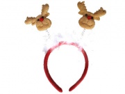 Christmas Rudolph Reindeer Deeley Bopper Headband
