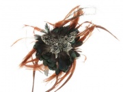 Crystal Butterfly Fascinator Alice Band